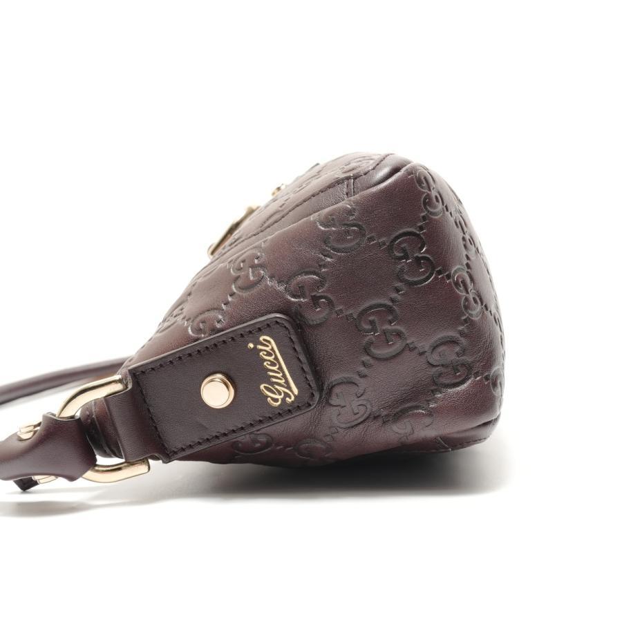 グッチ アビー GG キャンバス ショルダーバッグ レザー ブラウン GUCCI（グッチ） ショルダーバッグ GGキャンバス アビー ブラウン