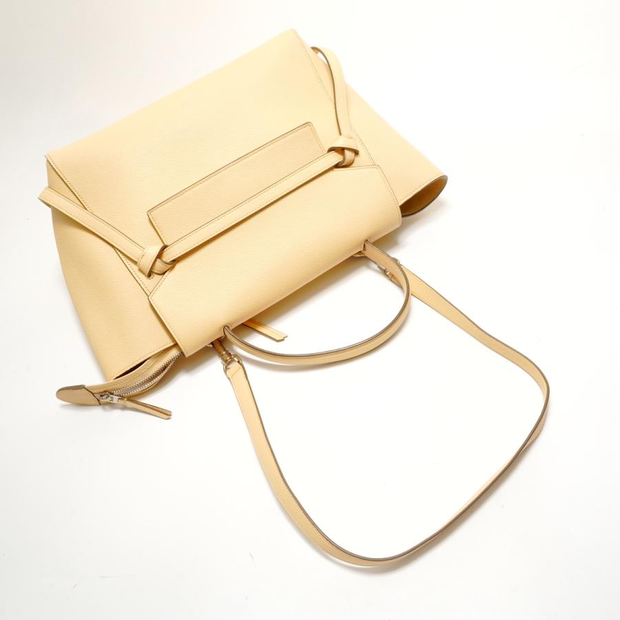 CELINE（セリーヌ） ショルダーバッグ ベルトバッグ イエロー【中古 
