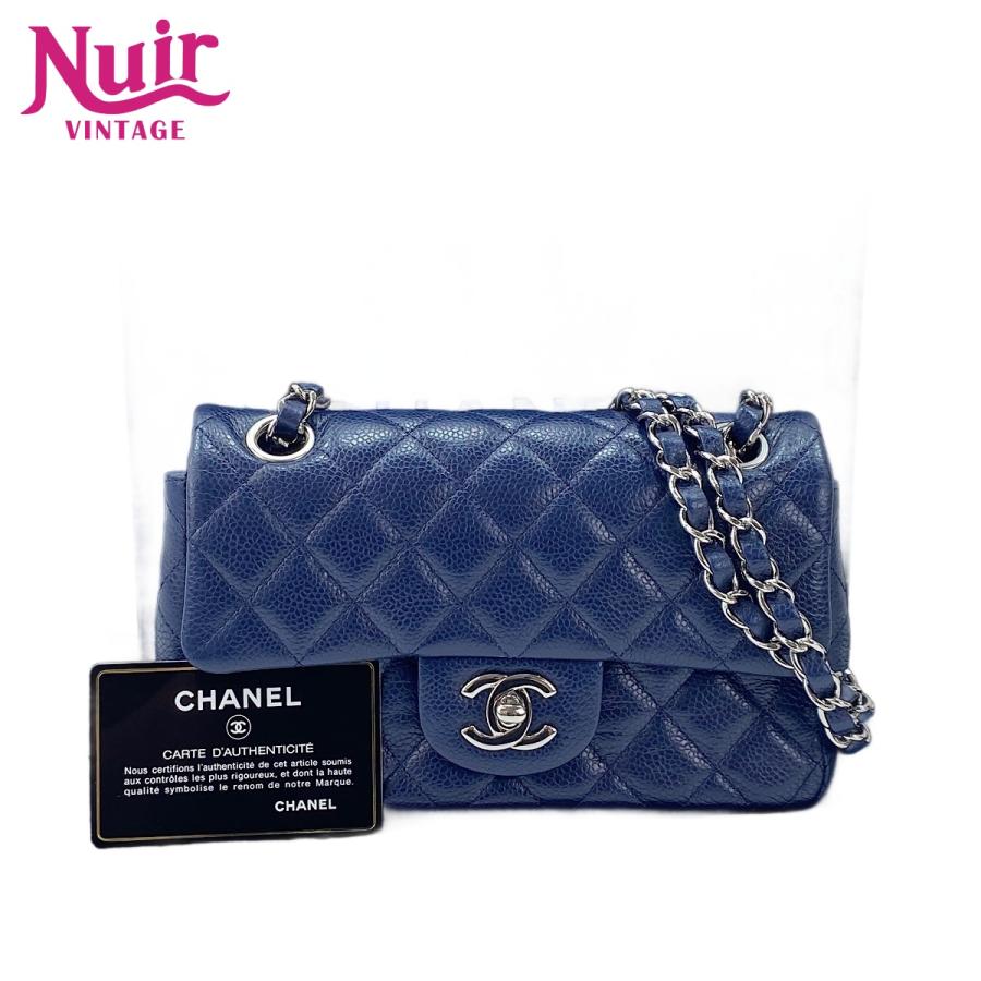CHANEL ネイビー ショルダーバッグ CHANEL（シャネル） ショルダーバッグ ミニマトラッセ? ネイビー【中古
