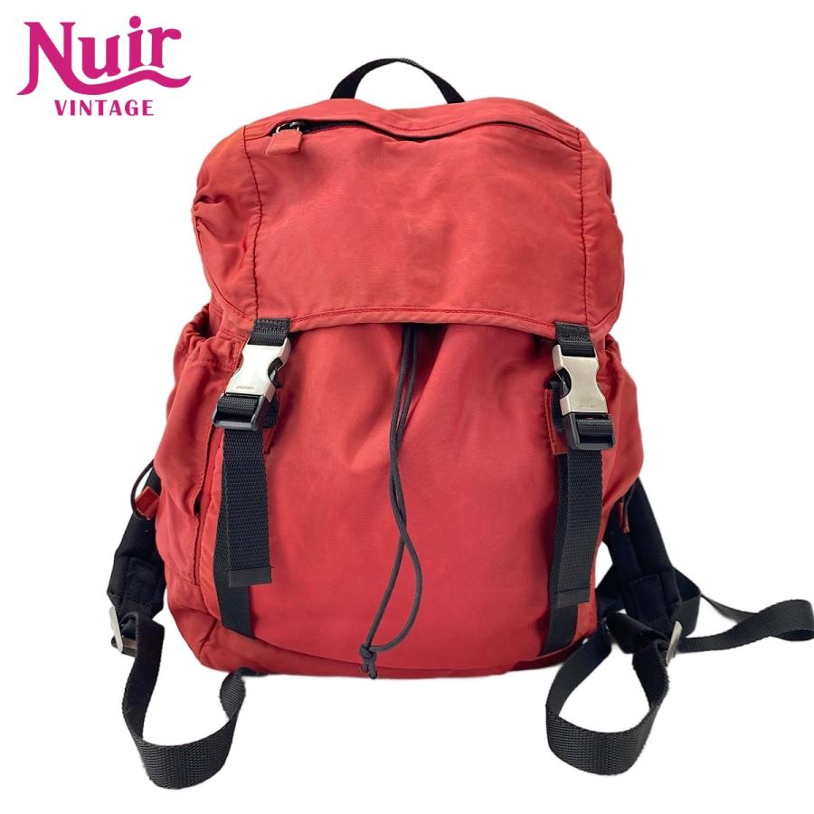 PRADA（プラダ） リュック・デイパック レッド【中古】 : NUIR VINTAGE 