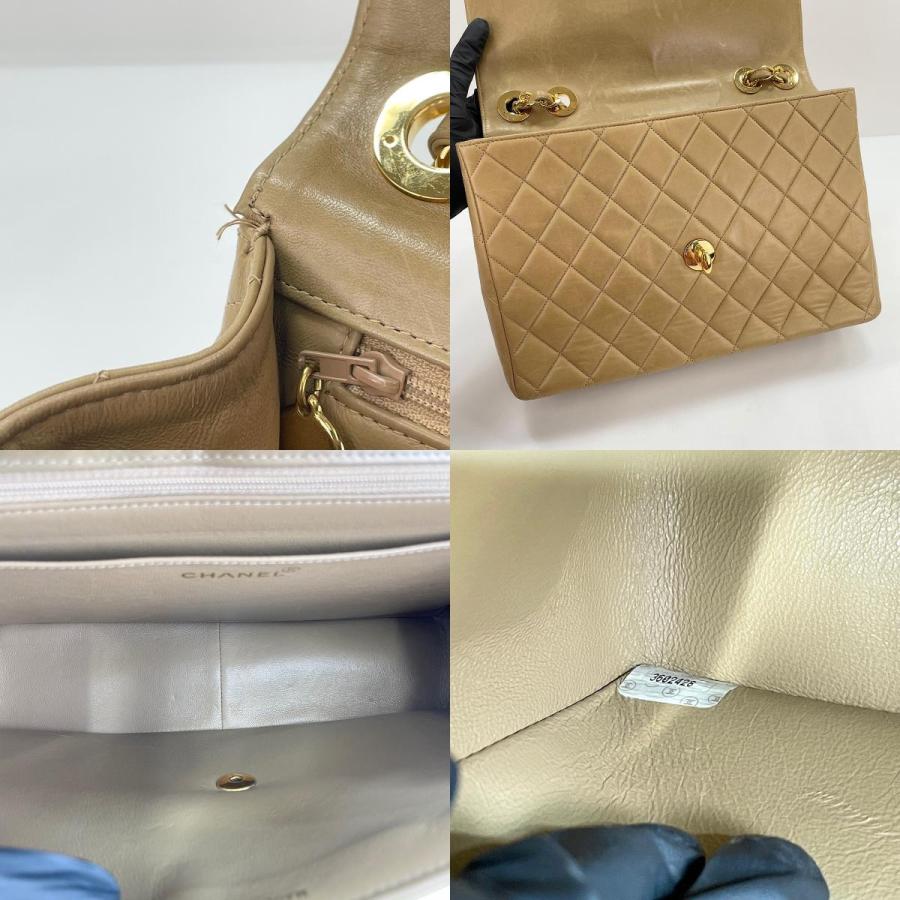 CHANEL（シャネル） ショルダーバッグ マトラッセ 30? ベージュ【中古
