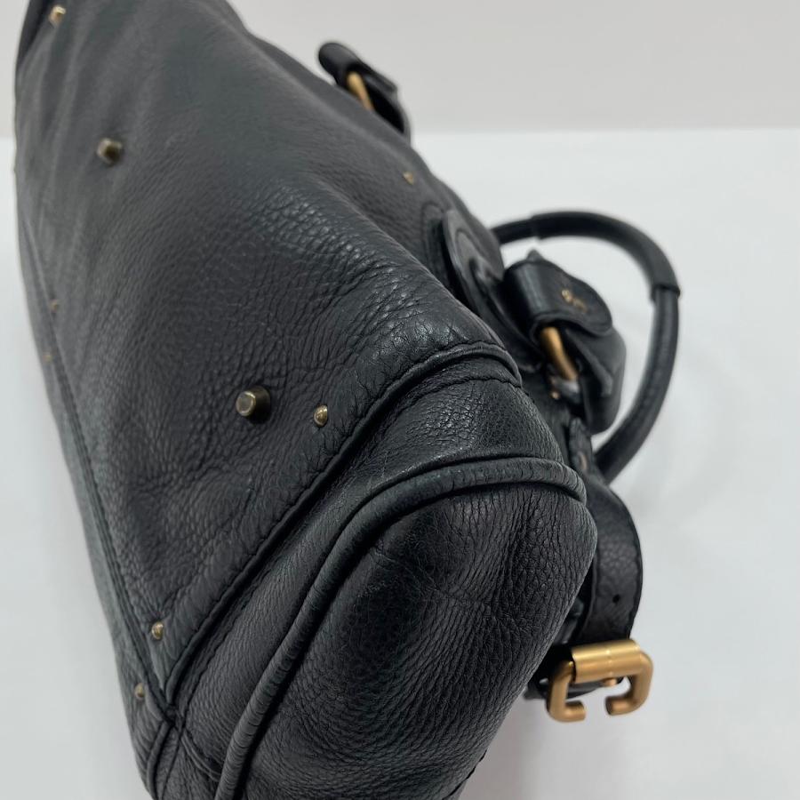 Chloe（クロエ） ハンドバッグ レザー パディントン ブラック【中古
