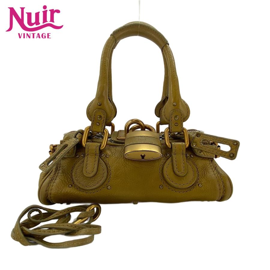 Chloe クロエ パディントン ミニ Chloe（クロエ） ハンドバッグ レザー 