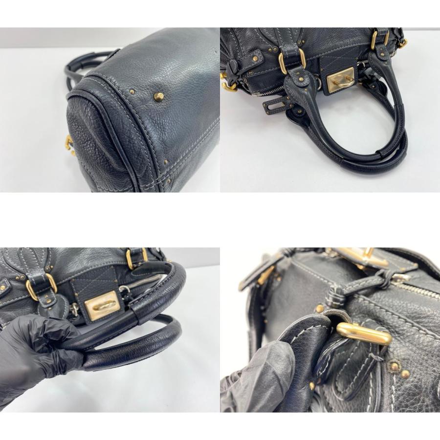 Chloe（クロエ） ハンドバッグ パディントン ブラック【中古】 : NUIR