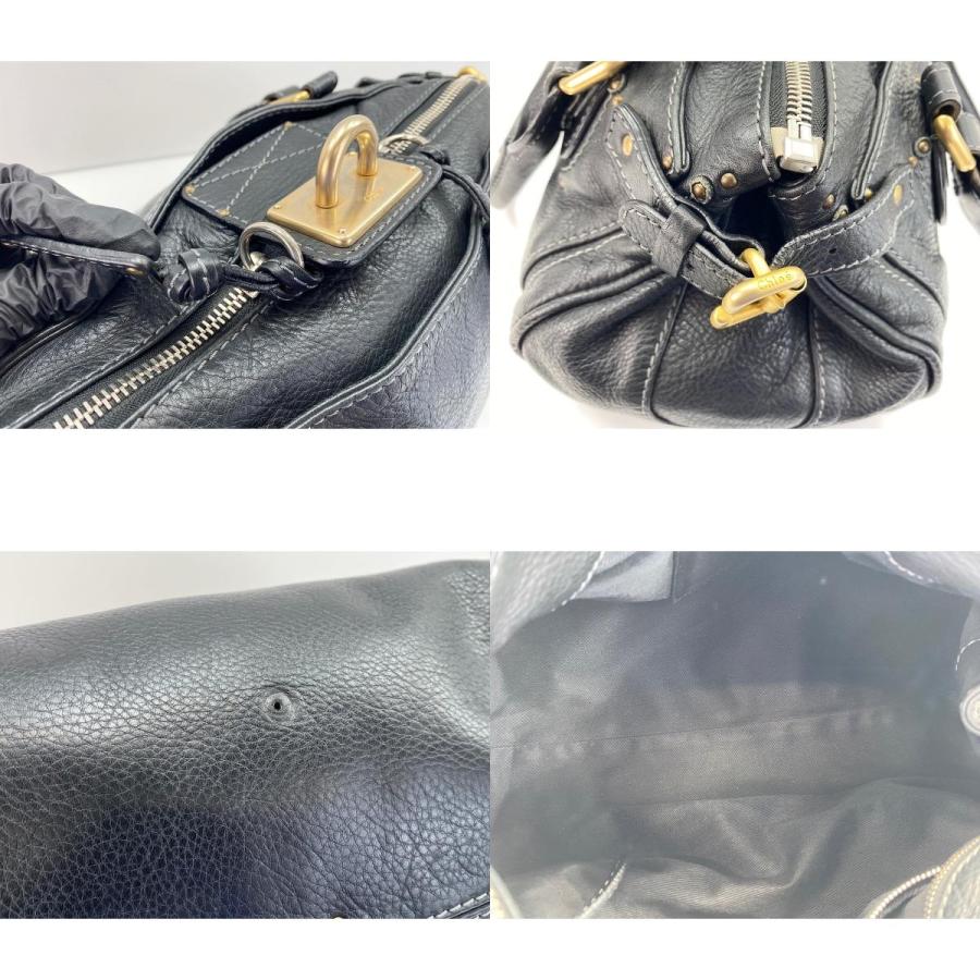 Chloe（クロエ） ハンドバッグ パディントン ブラック【中古】 : NUIR