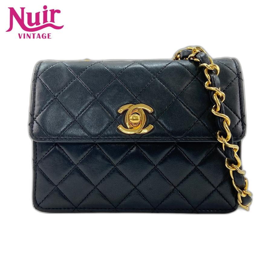 CHANEL（シャネル） ショルダーバッグ ミニマトラッセ ラムスキン 