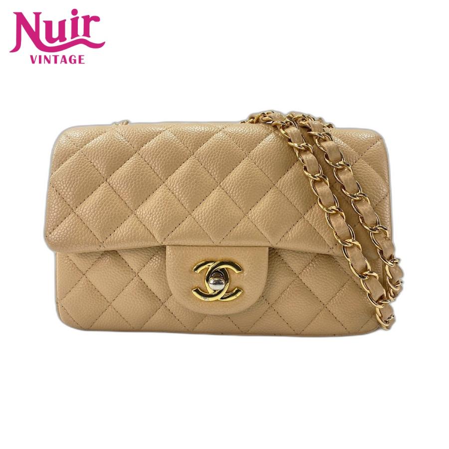 CHANEL（シャネル） ショルダーバッグ ミニマトラッセ ベージュ【中古 