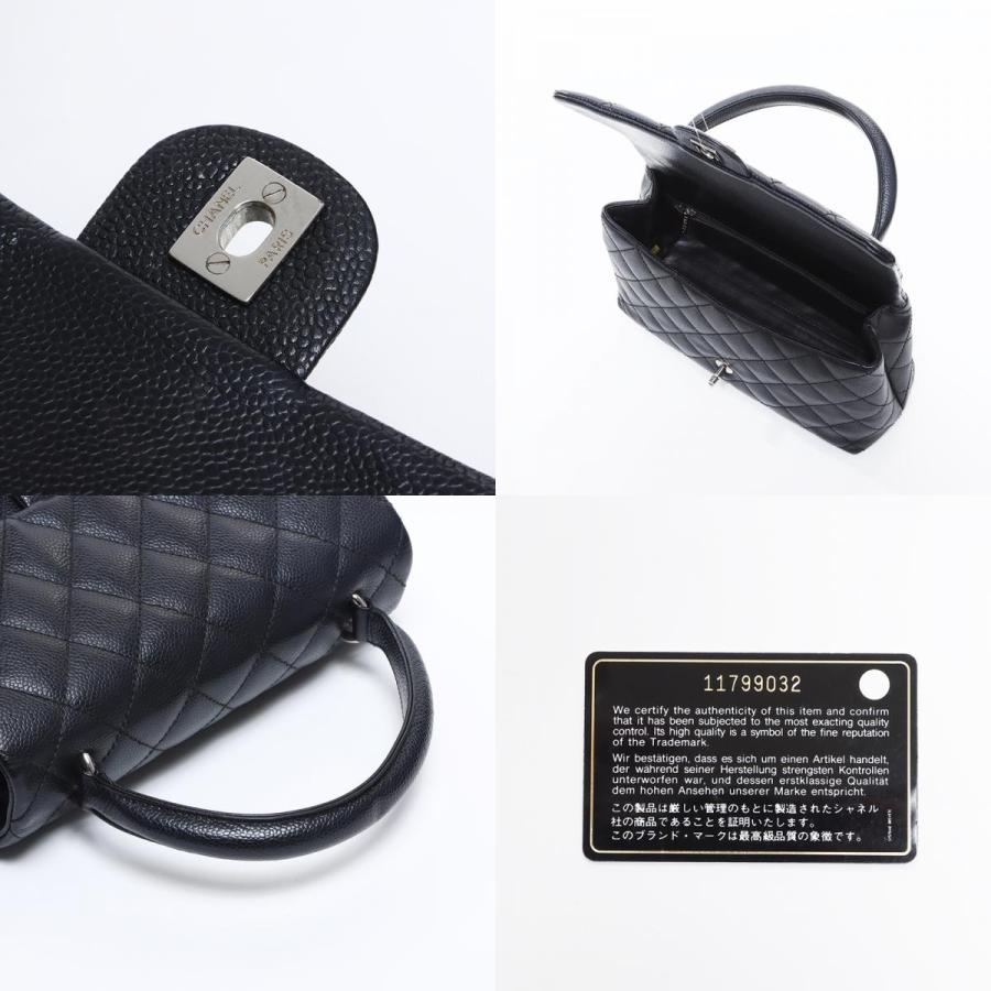 CHANEL シャネル ハンドバッグ 11番台 キャビアスキン ケリー型 CHANEL シャネル ハンドバッグ 11番台 キャビアスキン ケリー型