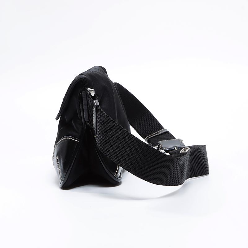 PRADA プラダ ウエストバッグ ナイロン ミニ ブラック : NUIR PRADA プラダ ウエストバッグ ナイロン ミニ ブラック : NUIR