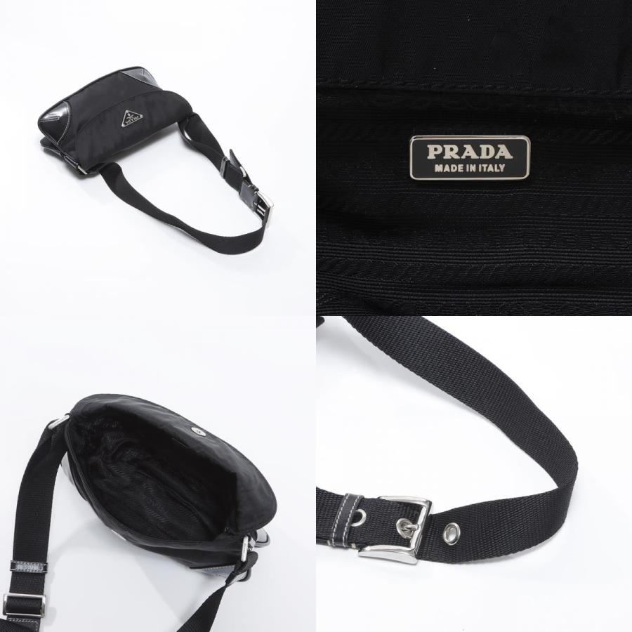 PRADA プラダ ウエストバッグ ナイロン ミニ ブラック : NUIR PRADA プラダ ウエストバッグ ナイロン ミニ ブラック : NUIR