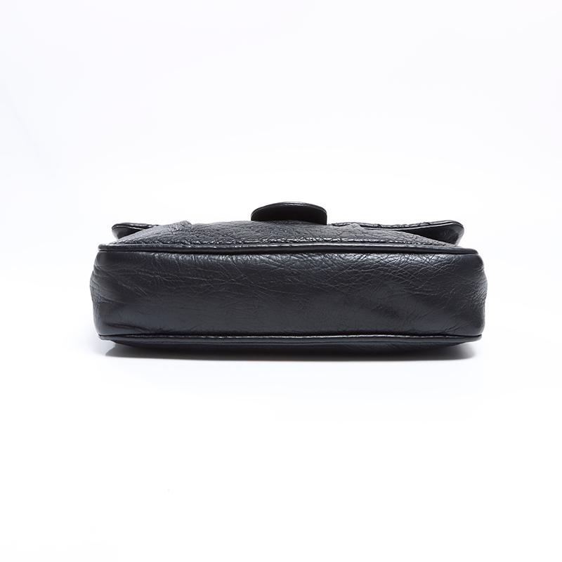 シャネル CHANEL ショルダーバッグ 12番台 マトラッセ チェーン シルバー金具 ブラック