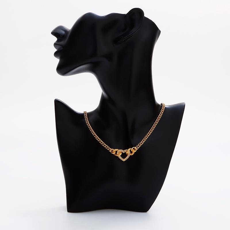 クリスチャンディオール Christian Dior ネックレス ハート