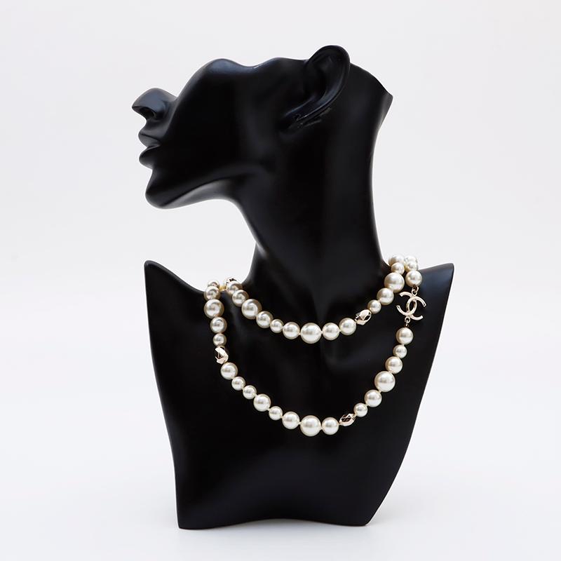 CHANEL シャネル ネックレス パール ココマーク 2連 B17P CHANEL シャネル ネックレス パール ココマーク 2連 B17P