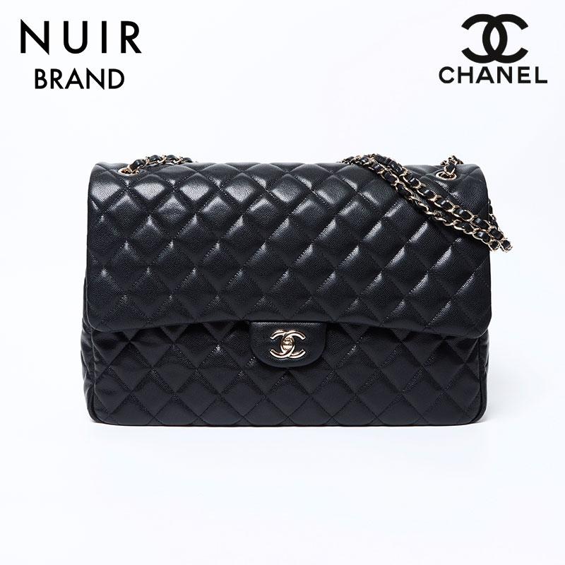 CHANEL シャネル ショルダーバッグ キャビアスキン デカ CHANEL シャネル ショルダーバッグ キャビアスキン デカ