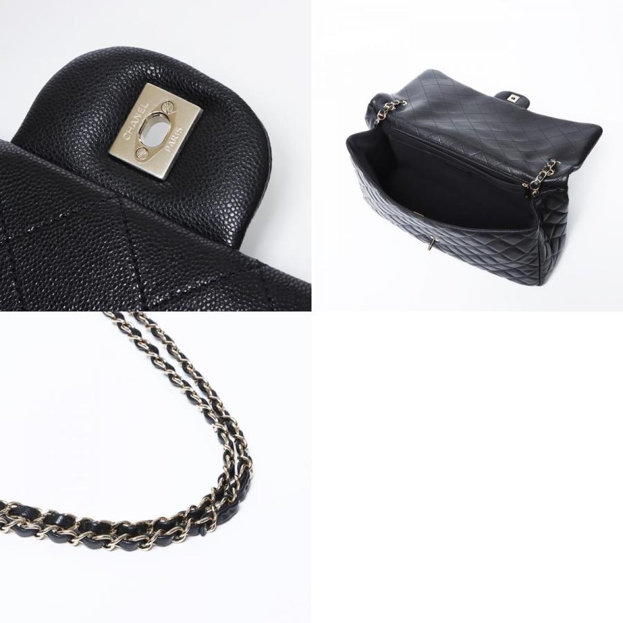CHANEL シャネル ショルダーバッグ キャビアスキン デカ CHANEL シャネル ショルダーバッグ キャビアスキン デカ