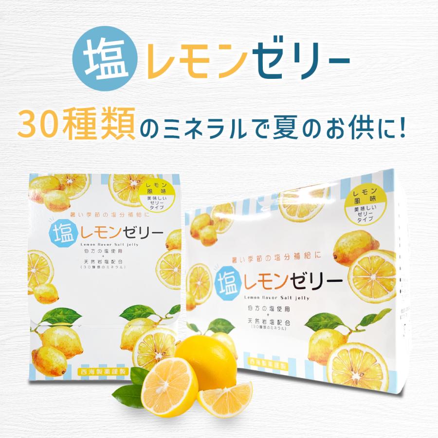 18-20日はクーポンで最大￥500OFF】塩レモンゼリー 塩分補給 塩分 