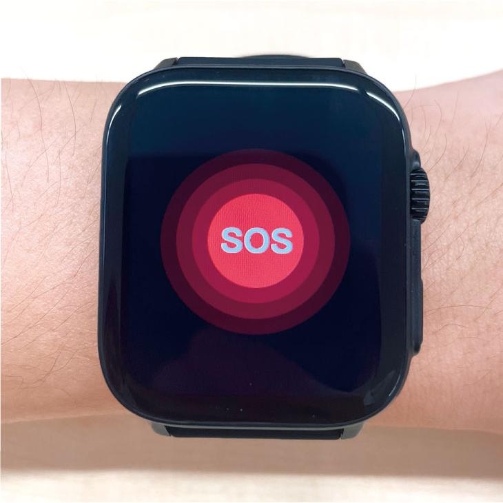 もも☆ スマートウォッチL11と掃除機A3のセット！ a31230 通話・SOS機能付き大画面スマートウォッチ(ACアダプター