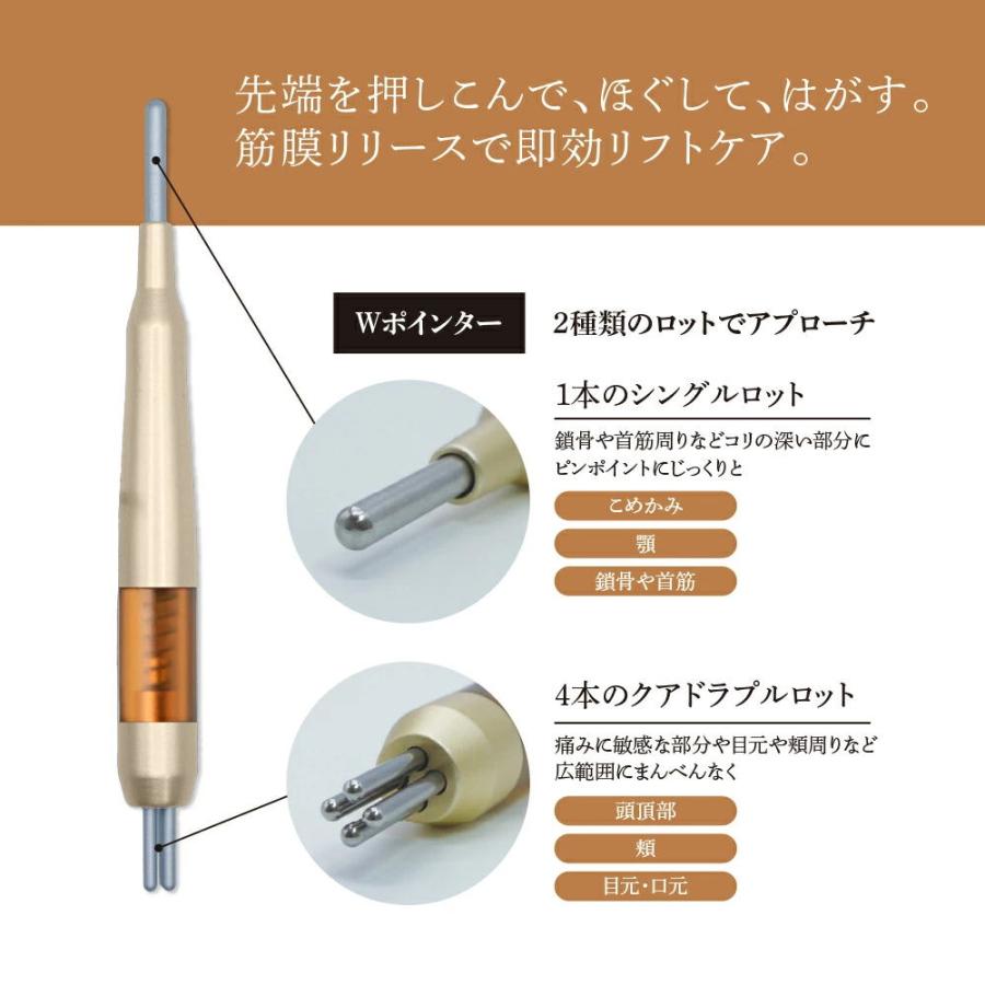 The FACE POiNTER フェイスポインター ペン型美顔器 ペン型美顔器「フェイスポインター」エステティシャンの技を再現