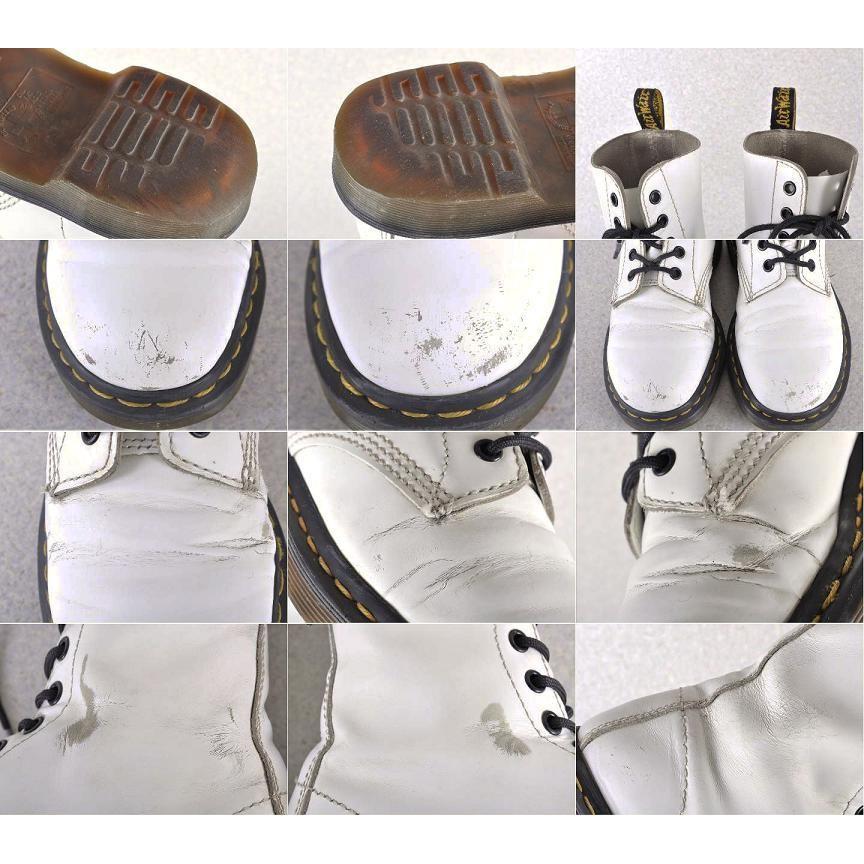 SALE】ドクターマーチン / 14ホールブーツ ホワイト JPN24.0cm : 古着