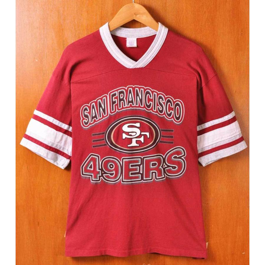 ヴィンテージ 80年代 USA製 GTS NFL SAN FRANCISCO 49ers フットボール 