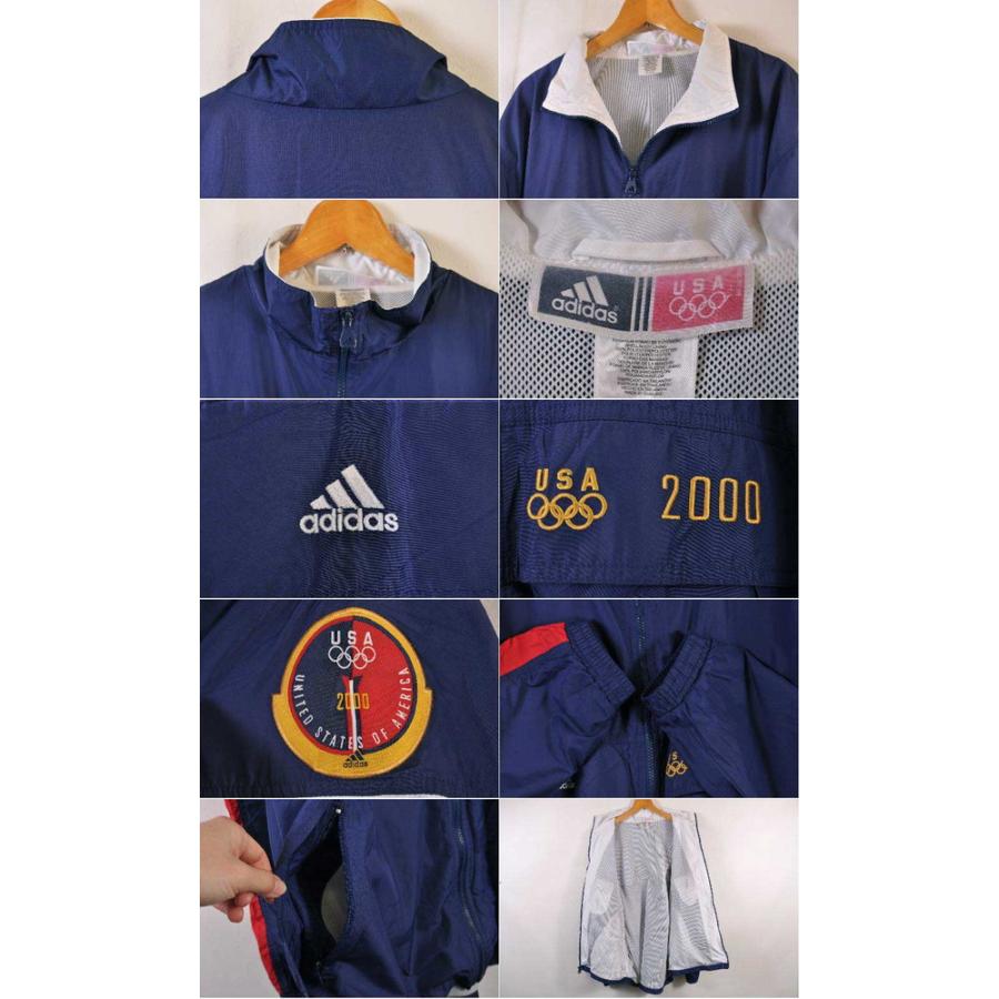adidas（アディダス） ヴィンテージ オリンピックロゴ ナイロン 