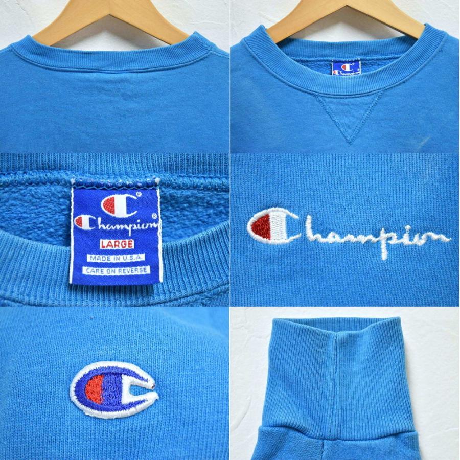 Champion USA製 ヴィンテージ 90年代 青刺繍タグ 後期 Champion USA製 ヴィンテージ 90年代 青刺繍タグ 後期