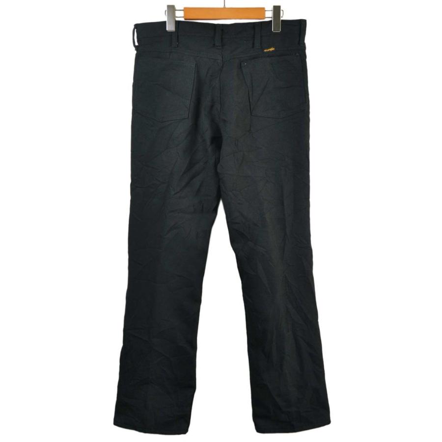 Wrangler（ラングラー） USA製 ワークパンツ ブラック W34相当 : 古着 