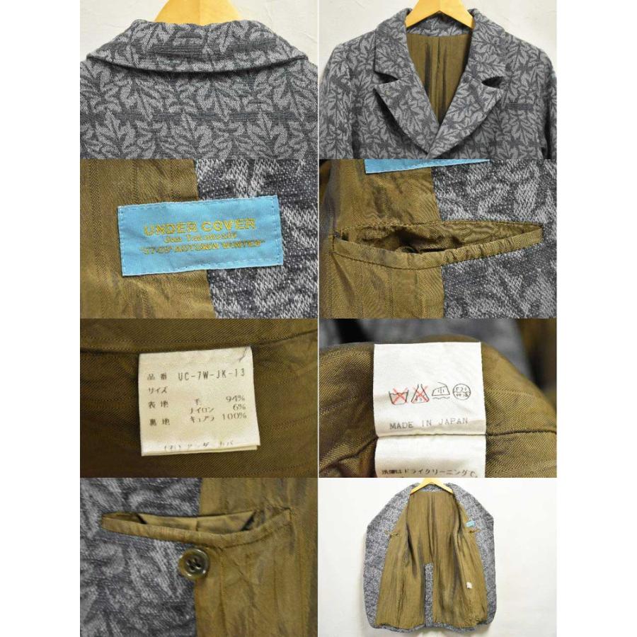 ヴィンテージ 97年〜98年AW 日本製 アンダーカバー ウール 1つボタン 