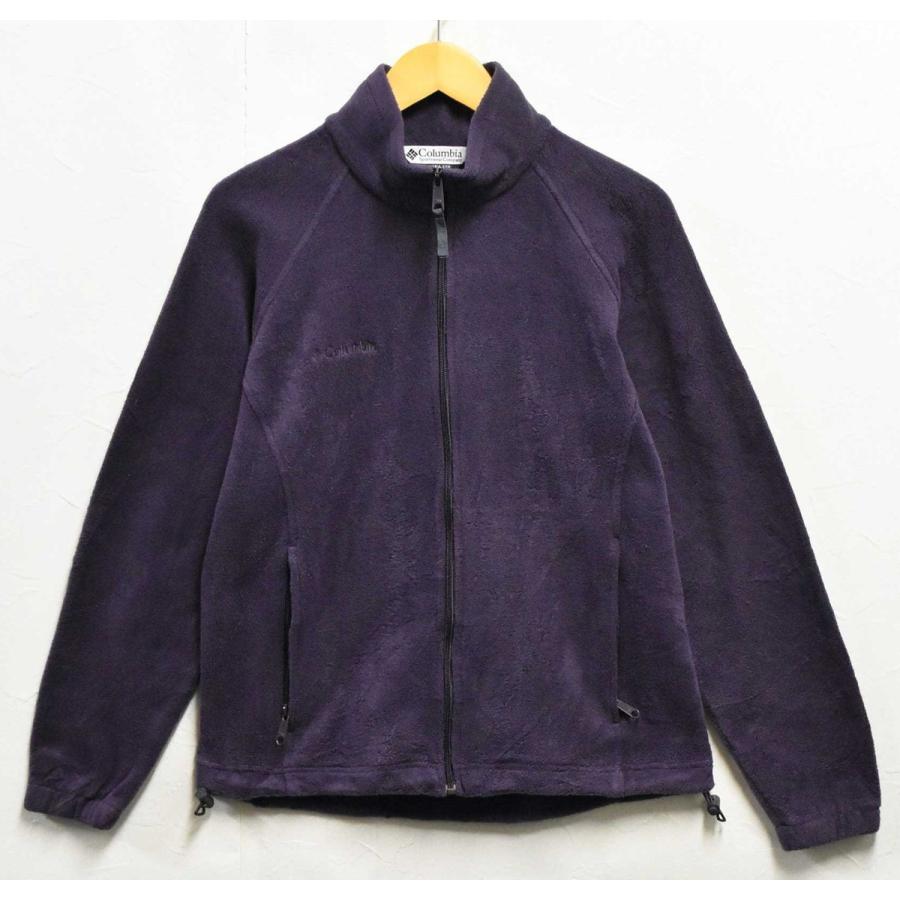 レディース Columbia 紫色 フルジップ ジャケット