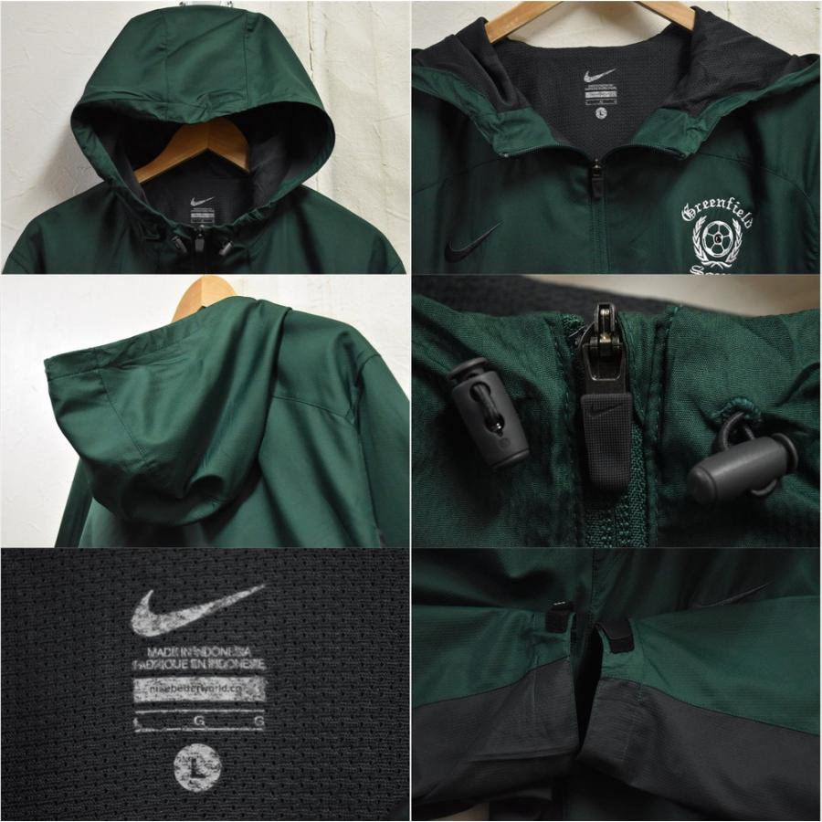 NIKE（ナイキ） ハーフジップ プルオーバー フード付きナイロン 