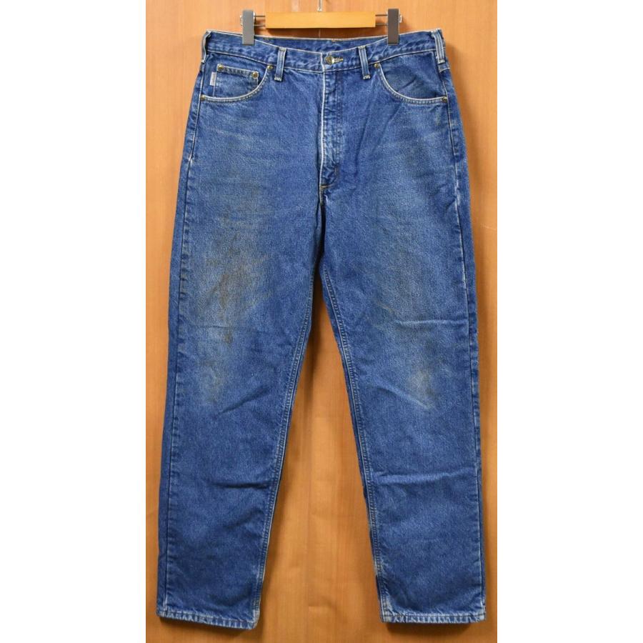 Carhartt（カーハート） 裏地フランネル生地 5ポケット デニムパンツ 