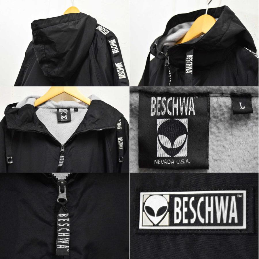 ビッグサイズ USA製 BESCHWA アノラックパーカ ハーフジップ ビッグサイズ USA製 BESCHWA アノラックパーカ ハーフジップ