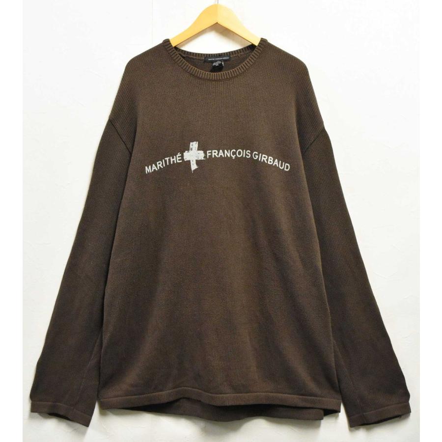 MARITE FRANCOIS GIRBAUD ジルボー メンズニット XL MARITHE + FRANCOIS GIRBAUD - XL☆古着 マリテフランソワ
