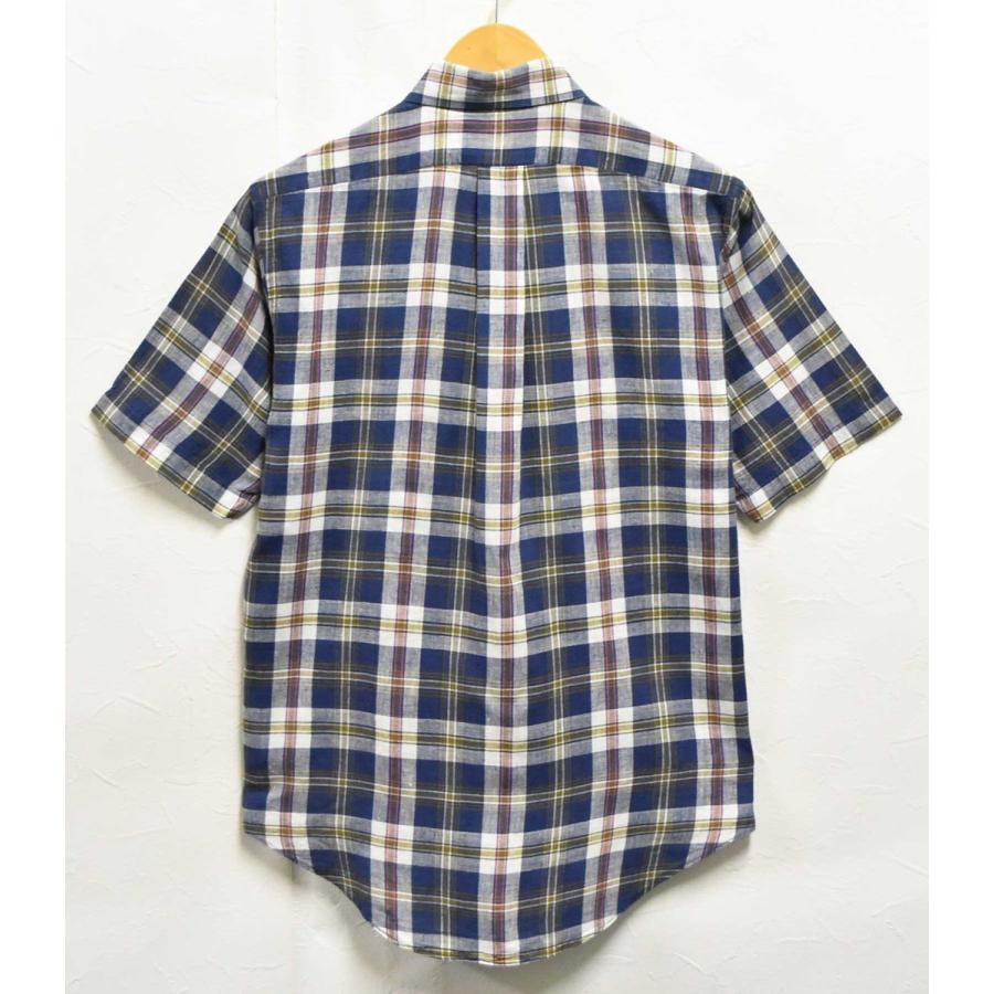 コムデギャルソン　ネイビー ボタンダウンカラー 半袖シャツ COMME des GARCONS フランス製 コム・デ・ギャルソン シャツ