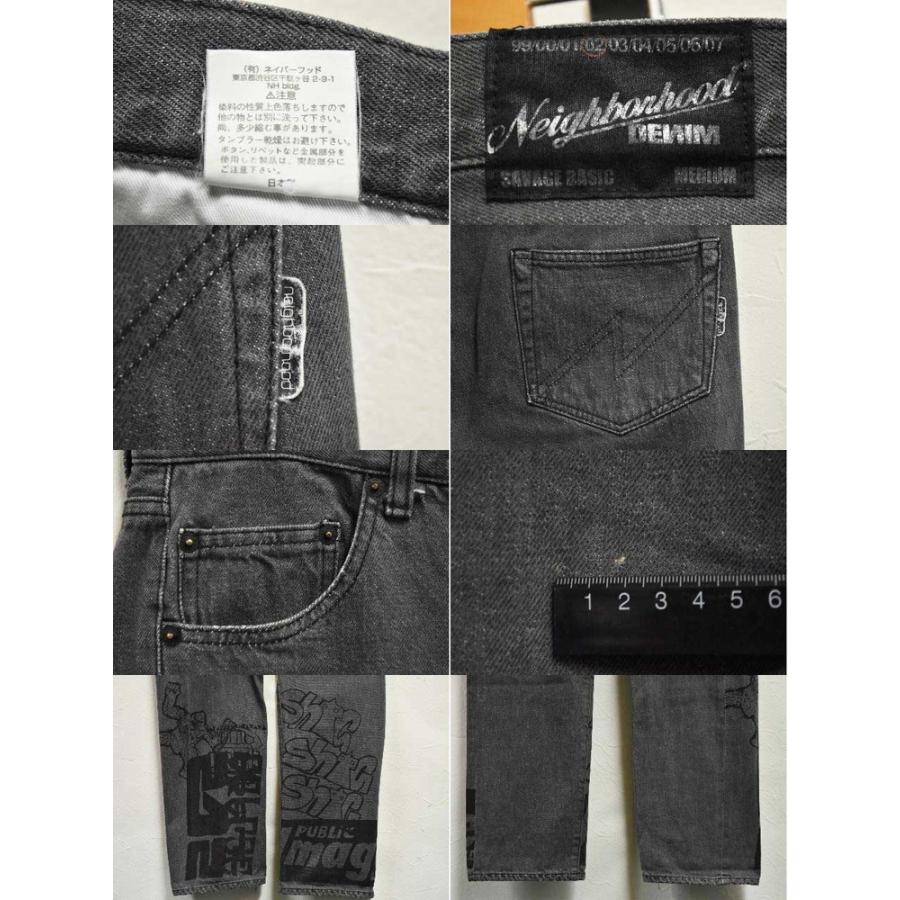 NEIGHBORHOOD 2000年代 ネイバーフッド 裏原 デニムパンツ ブラック 
