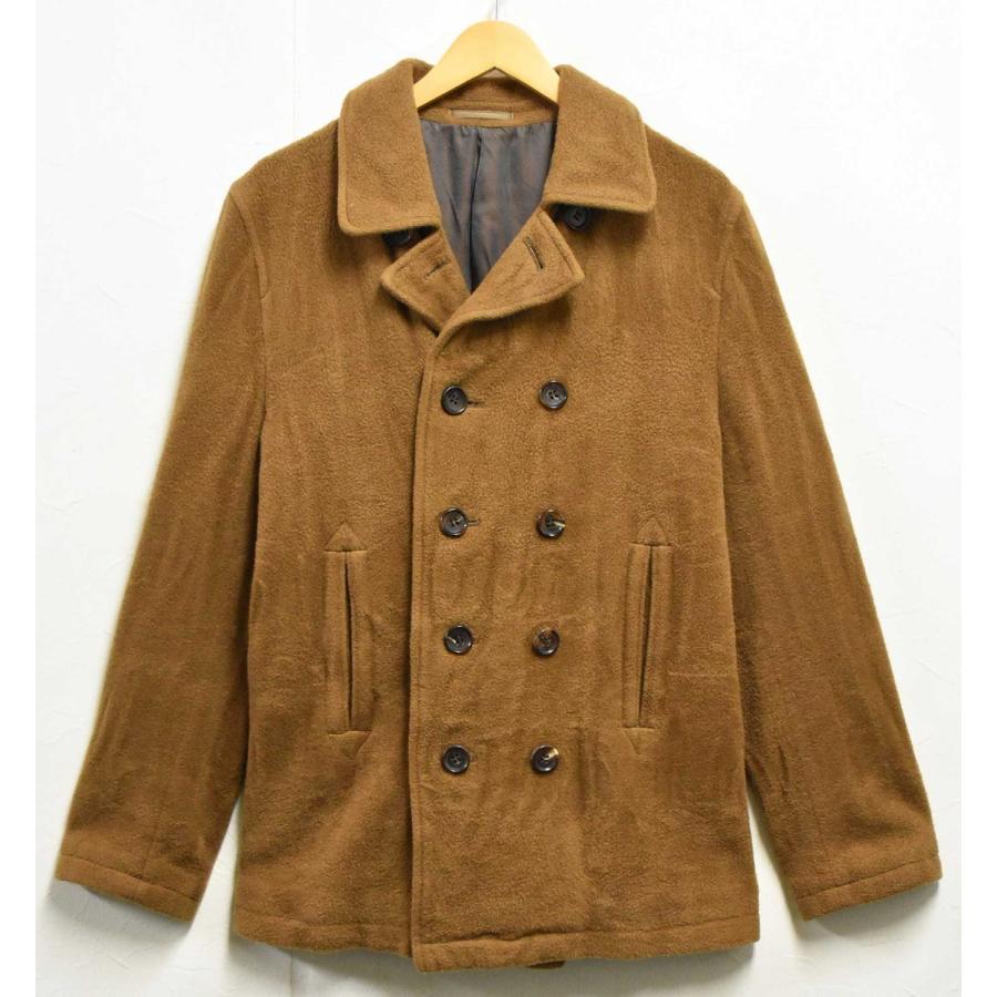 00年代 日本製 コム デ ギャルソン オム Pコート ピーコート ウールコート キャメルブラウン メンズm 最大62 Offクーポン