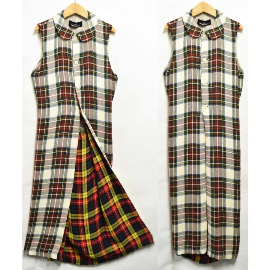 COMME des GARÇONS チェック柄ノースリーブワンピース 【公式通販】