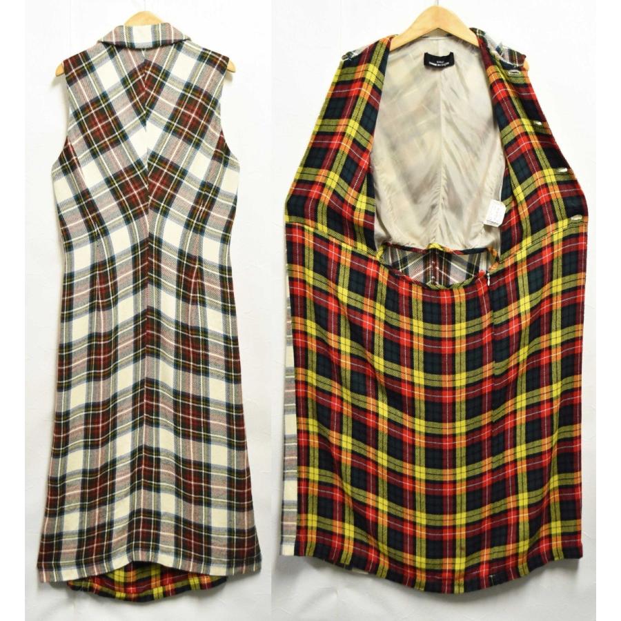 COMME des GARÇONS チェック柄ノースリーブワンピース 【公式通販】