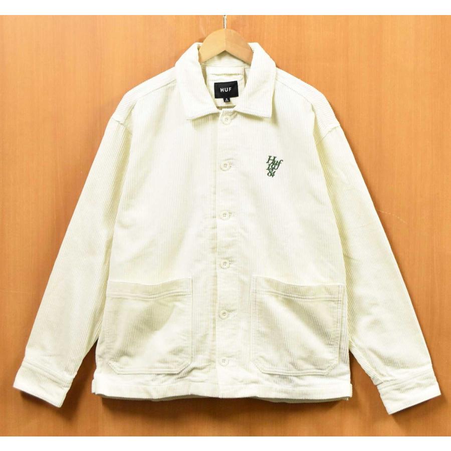 HUF（ハフ） 未使用品 展示品 1984 CORD SHIRT コーデュロイジャケット