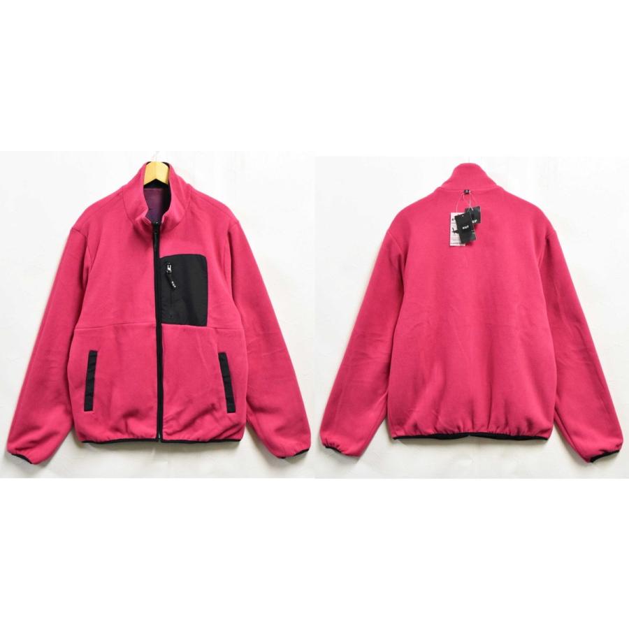 HUF 未使用 展示品 CRISIS REVERSIBLE JACKET リバーシブル ナイロン 
