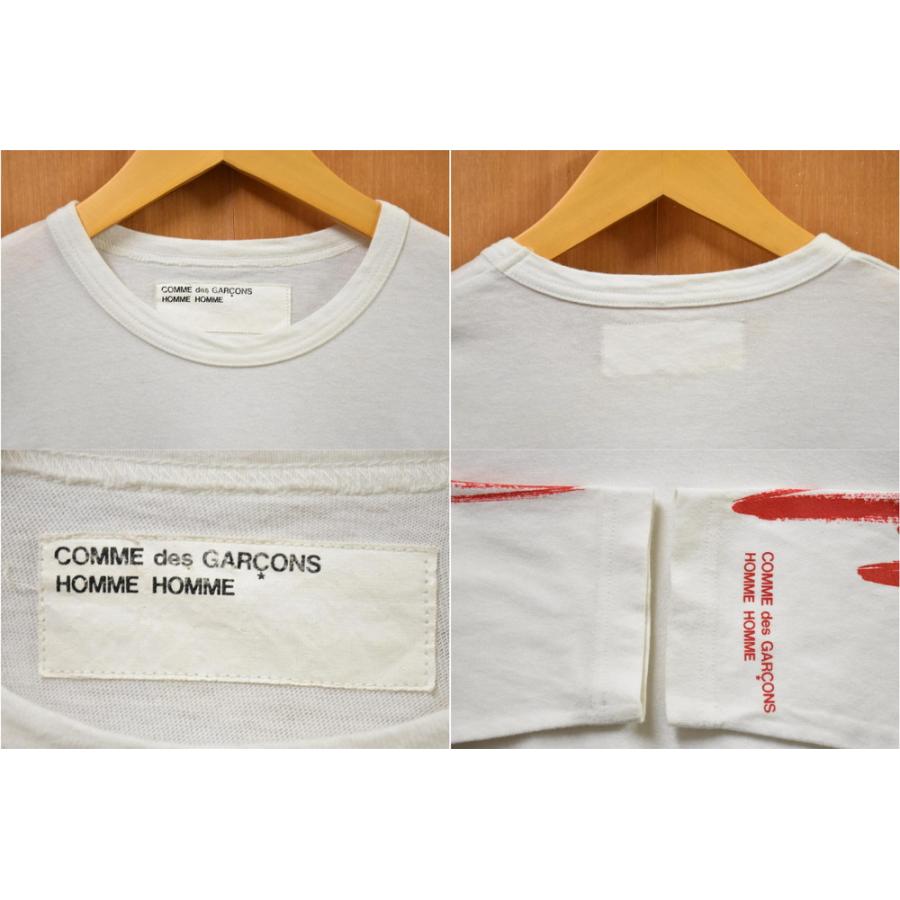 COMME des GARCONS HOMME HOMME ロンT AD2001 COMME des GARCONS HOMME AD2001 2000年代 日本製 コム・デ