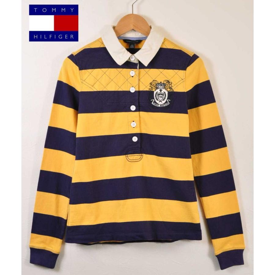 TOMMY HILFIGER トミーヒルフィガー ラガーシャツスタイル 長袖 TOMMY HILFIGER トミーヒルフィガー ラガーシャツスタイル 長袖