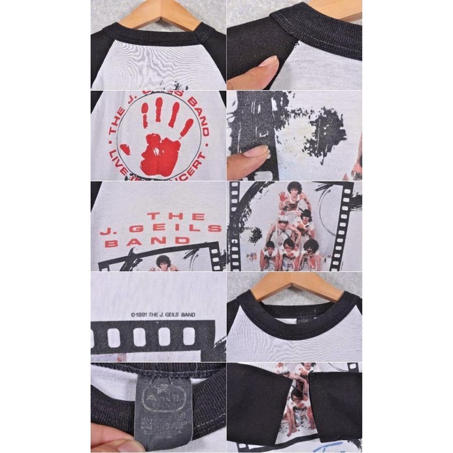 ヴィンテージ 81年製 J・ガイルズ・バンド Freeze Frame Tour ラグラン