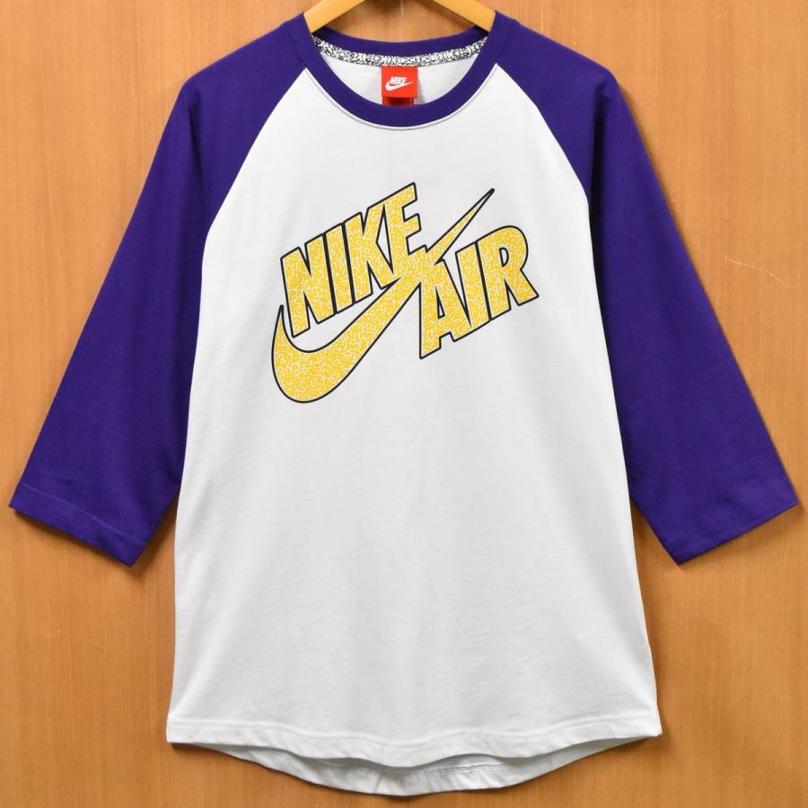 NIKE（ナイキ） デッドストック 2014年製 ラグランTシャツ 七分袖 