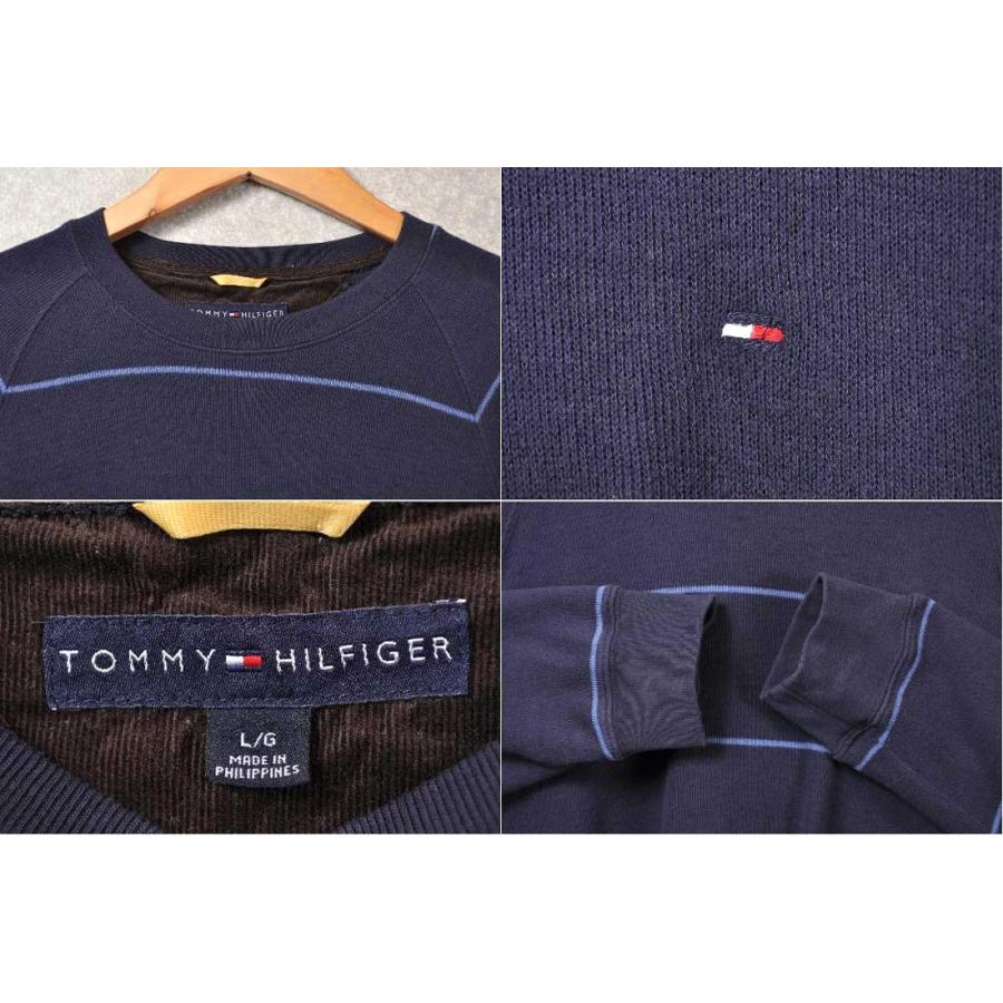 TOMMY HILFIGER（トミー・ヒルフィガー） クルーネック 薄手コットン 