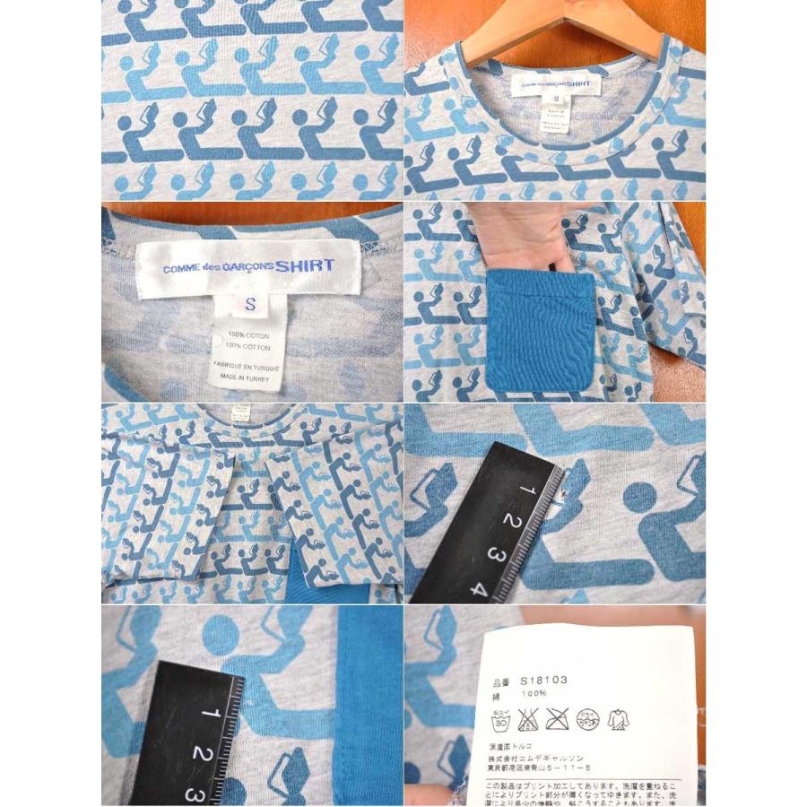 コムデギャルソン　 半袖シャツ 胸ポケット付き COMME des GARCONS SHIRT コム・デ・ギャルソン シャツ 胸ポケット付