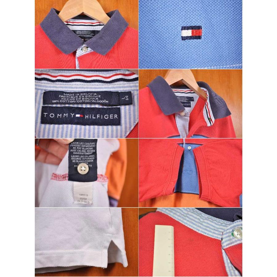 TOMMY HILFIGER トミーヒルフィガー 半袖 ポロシャツ マルチカラー 