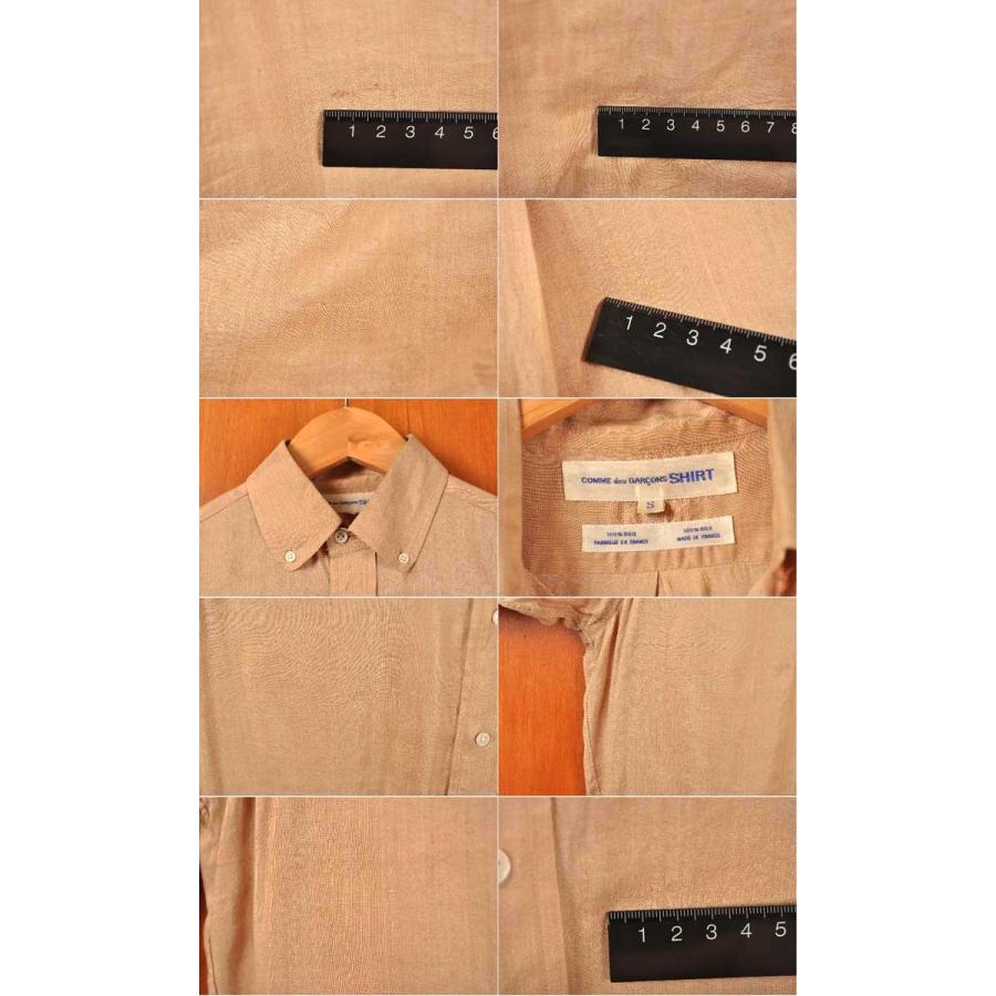 COMME des GARCONS SHIRT コム・デ・ギャルソン シャツ シルク 長袖 
