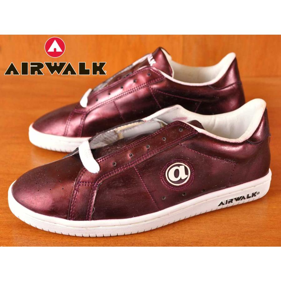 訳あり デッドストック ヴィンテージ 90年 Airwalk エアウォーク Jim Plastic 3 D ジム プラスチック3d ワインレッドエナメル 29 0cm 175 16z 古着雑貨ペンギントリッパー 通販 Yahoo ショッピング