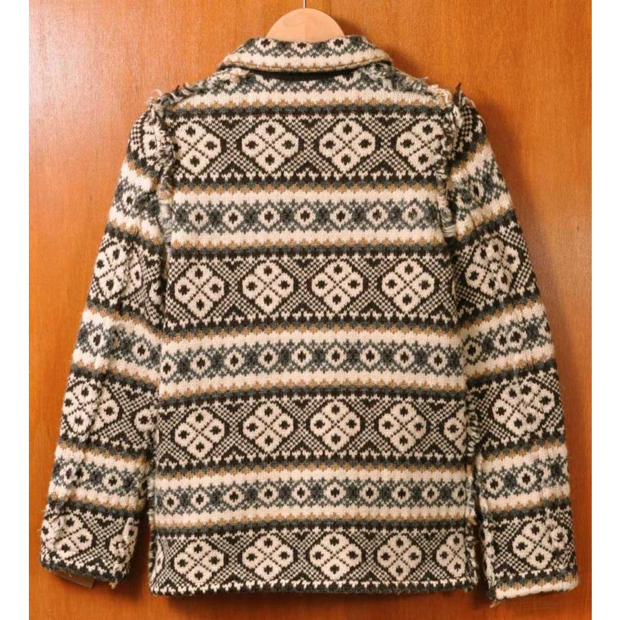 ジュンヤワタナベマン コムデギャルソンのノルディック柄ショール